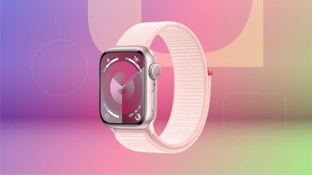 apple watch series9 pink commerce image