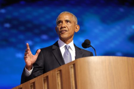 former us president barack obama speaks