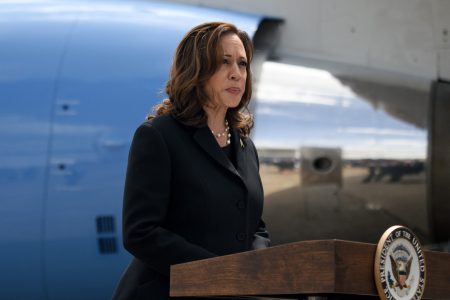 man threatened set kamala harris onfire