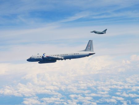 nato jets intercept russian il 20m spy plane