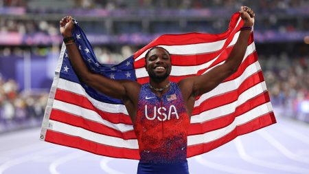 noah lyles flag