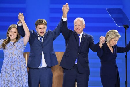 tim walz family