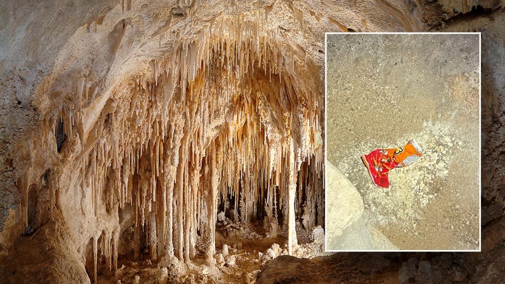 Carlsbad Caverns Cheeto Inset