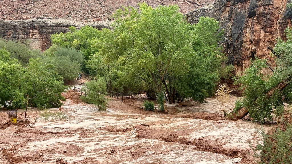 Grand canyon flooding