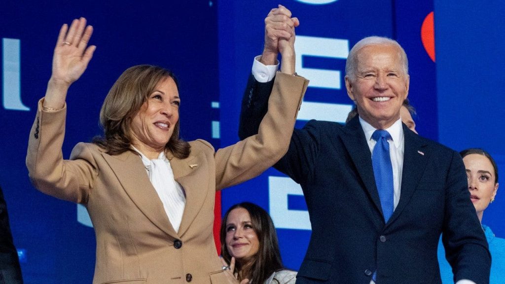 Joe Biden Kamala Harris Democratic convention Chicago Aug 19 2024 e1725021013849