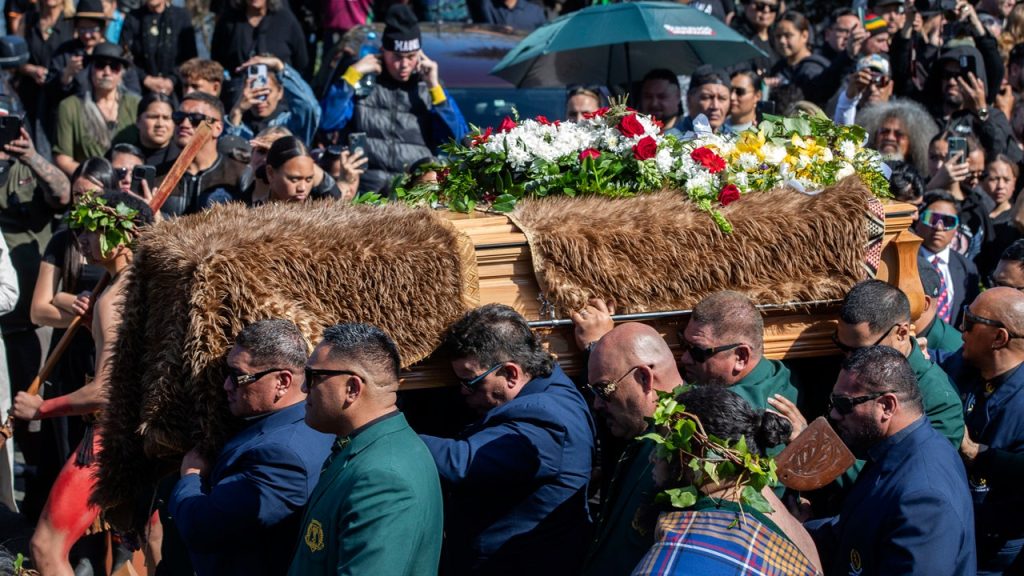 New Zealand Maori King Funeral