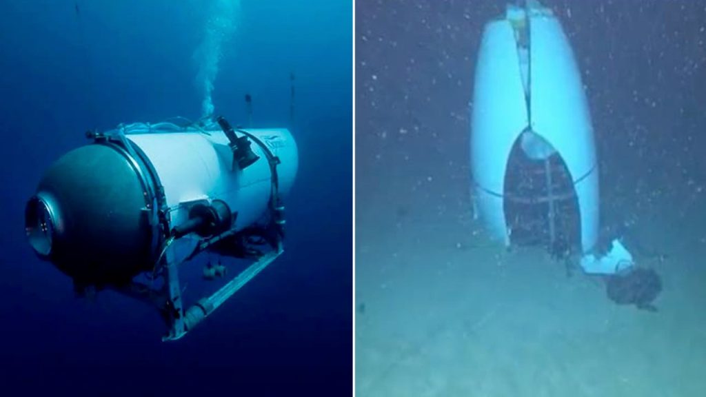 TITAN submersible split