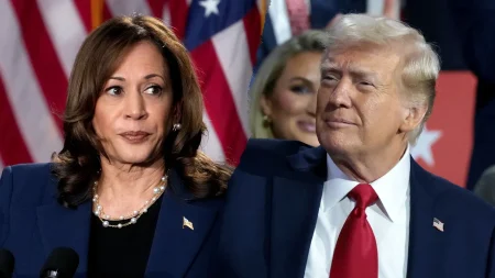 harris trump split 1