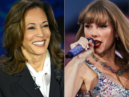 kamala harris taylor swift