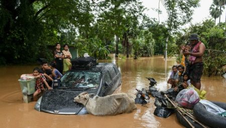 myanmar flood typhoon yagi