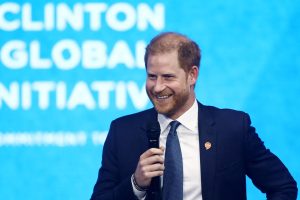 prince harry speaks clinton conference