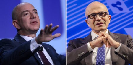 satya nadella jeff bezos 1