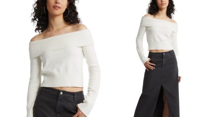 BP. off the shoulder sweater 1