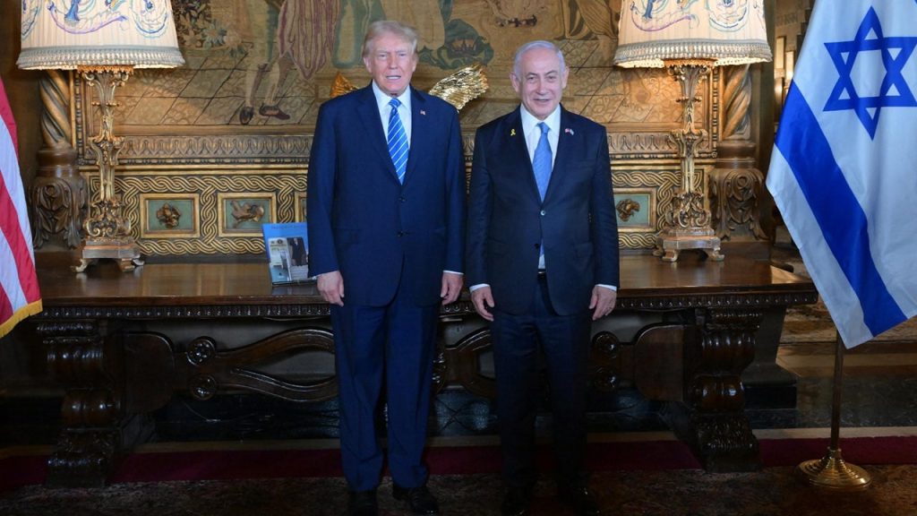 Donald Trump Benjamin Netanyahu Mar a Lago 04