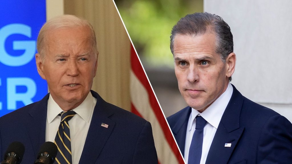 HUNTER JOE BIDEN SPLIT