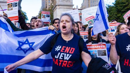 Pro Israel rally in New York