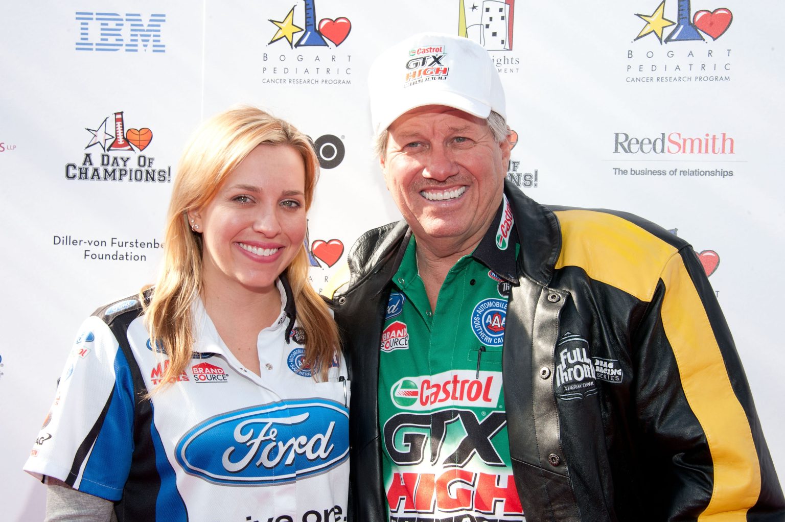 brittany her father john force