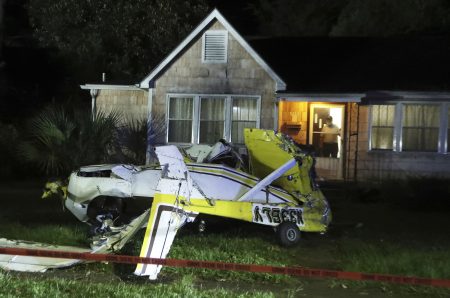 crashed plane savannah georgia 2024