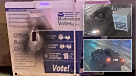 police release alleged suspect vehicle connected to ballot box fires