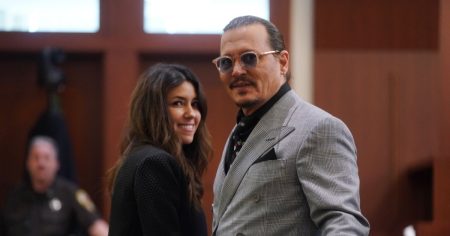 GettyImages 1240769529 Camille Vasquez and Johnny Depp