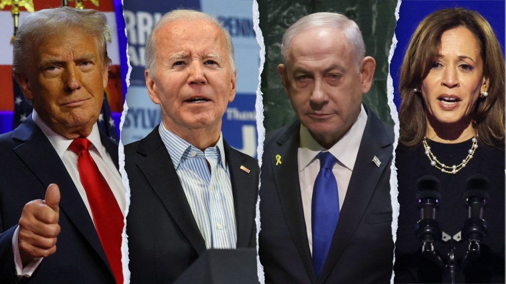 thumbnail israel split harris biden trump