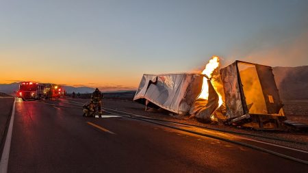 chickpea truck fire death valley national park