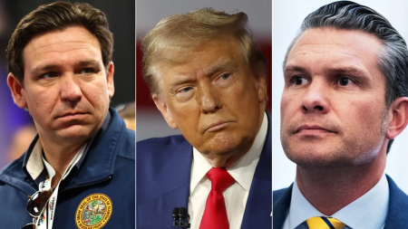 desantis turmp hegseth