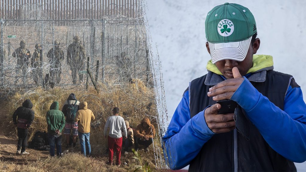 migrants cell phone