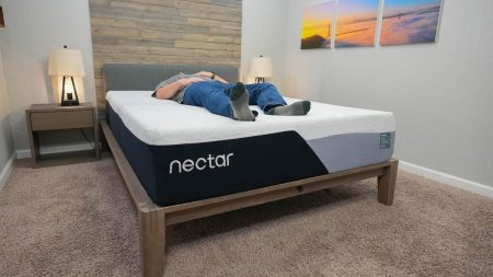 nectar premier memory foam mattress back sleeper jg 6