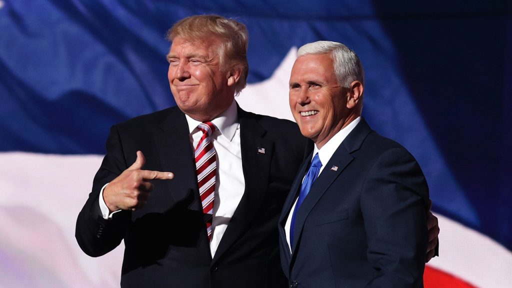 pence and trump