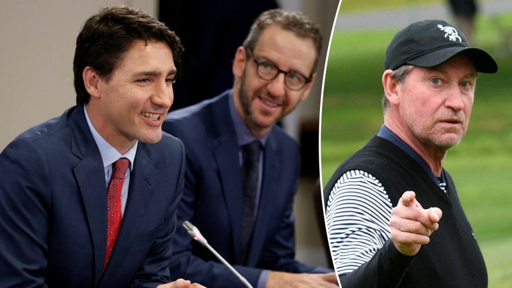 trudeau butts gretzky