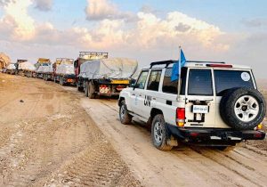 un aid convoy