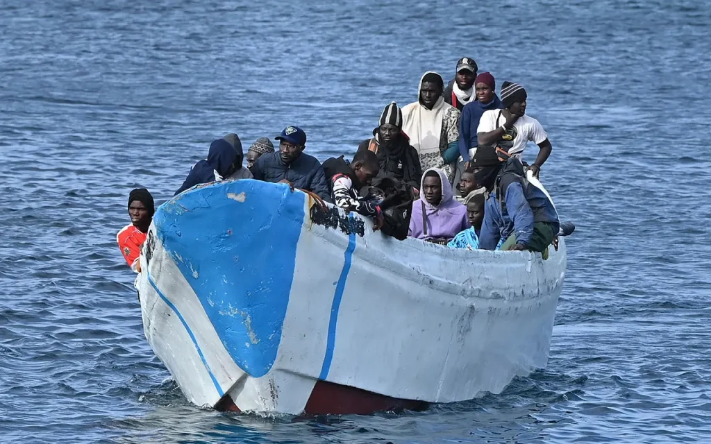 Spain Migrants Boat