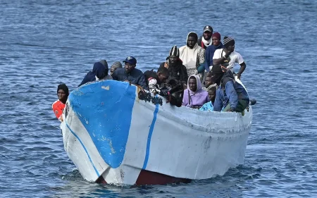 Spain Migrants Boat