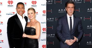 TJ Holmes and Amy Robach Defend David Muir Say He Doesnt Deserve the Hate