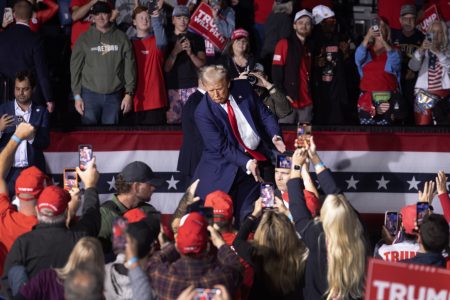 donald trump election rally michigan