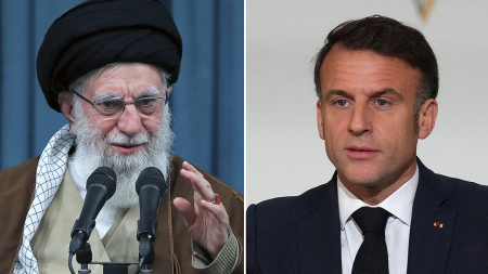 khamenei macron