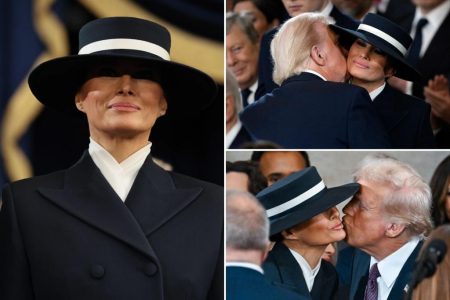 president donald trump kisses melania trump hp 1