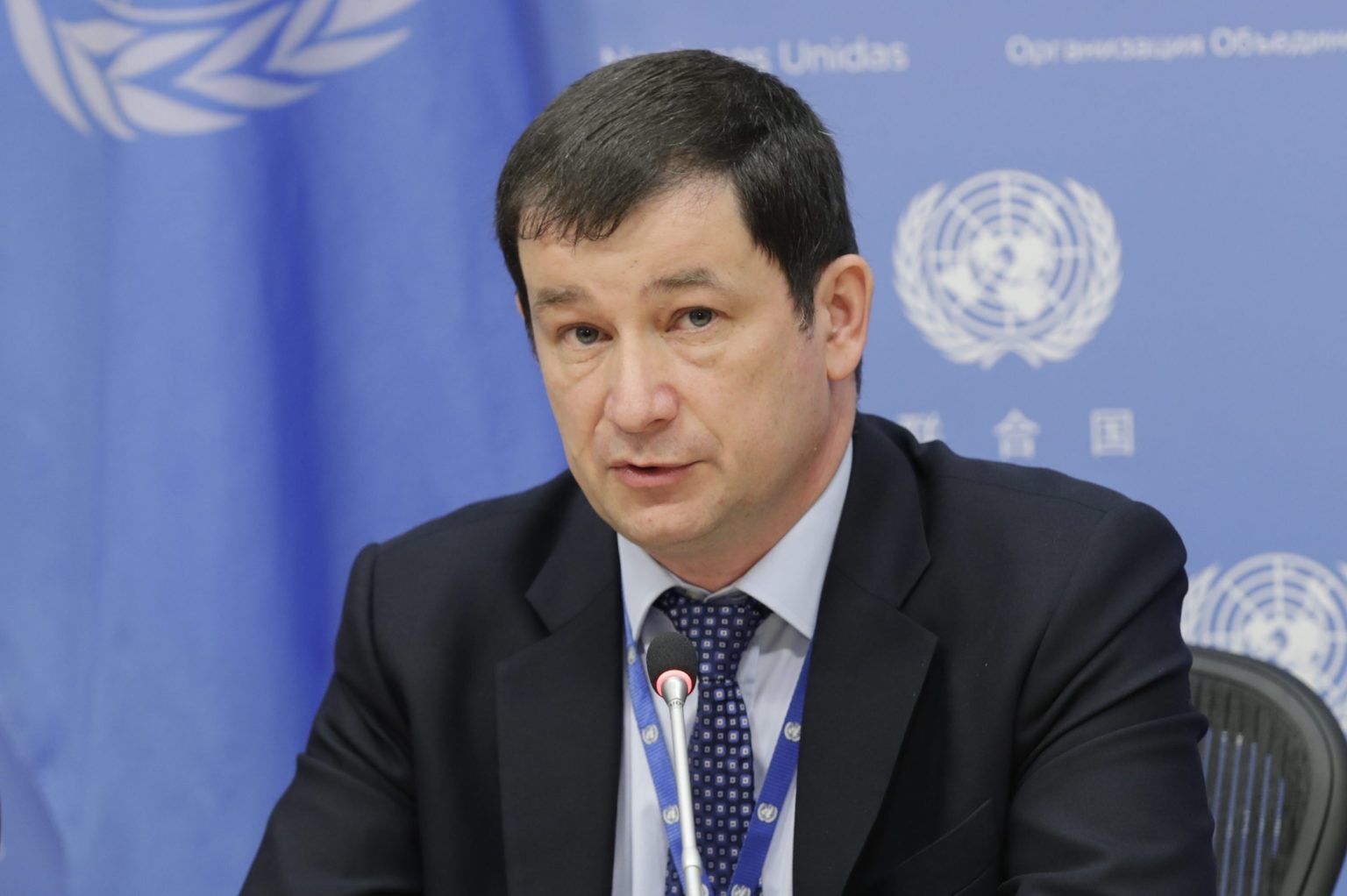 russian representative un dmitry polyanskiy