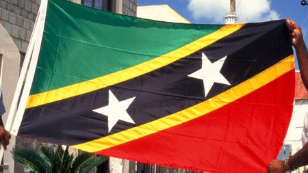 st kitts and nevis flag