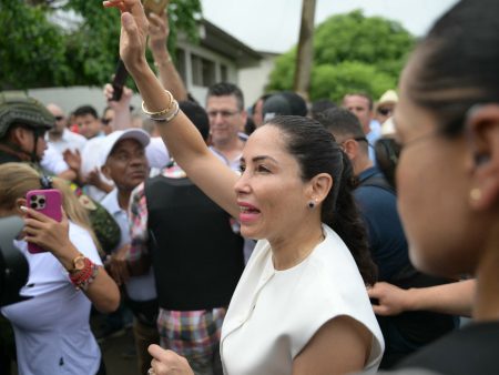 AFP 20250209 36XH2X9 v1 HighRes EcuadorElectionVoteGonzalez 1739167925