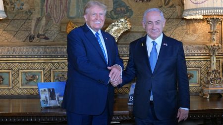 Donald Trump Benjamin Netanyahu Mar a Lago 06