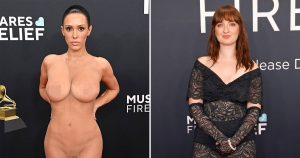 Every Naked Dress that Heated Up the 2025 Grammys Red Carpet FTR