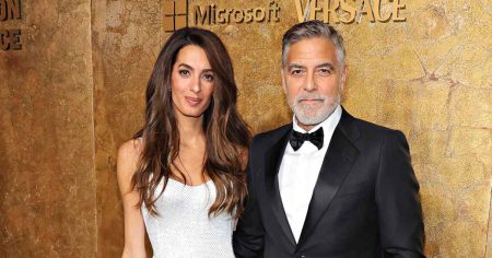 George Clooney Says His Wife Amal and 2 Kids Are Going to Hate Him Dying His Hair for Broadway 102.j