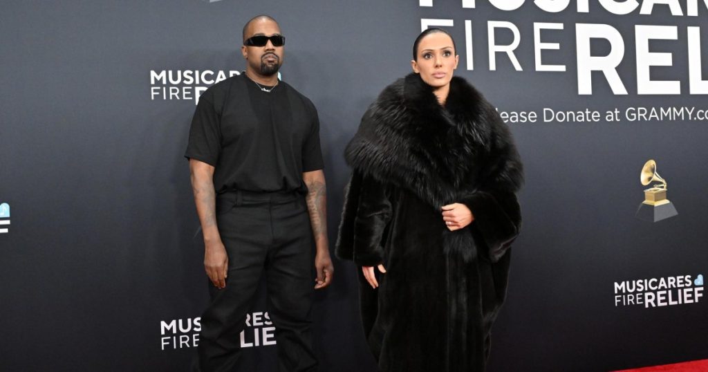 Inside Kanye West and Bianca Censoris 2025 Grammys Red Carpet Moment