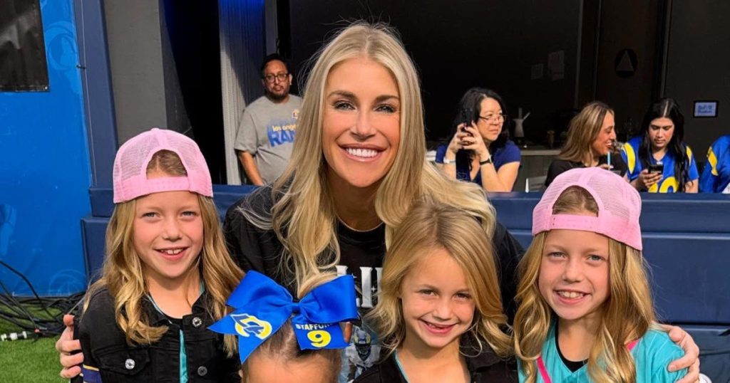 Kelly Stafford Jokes About the Awkwardness of Her Daughter s Friends Following Her on Social Media 0