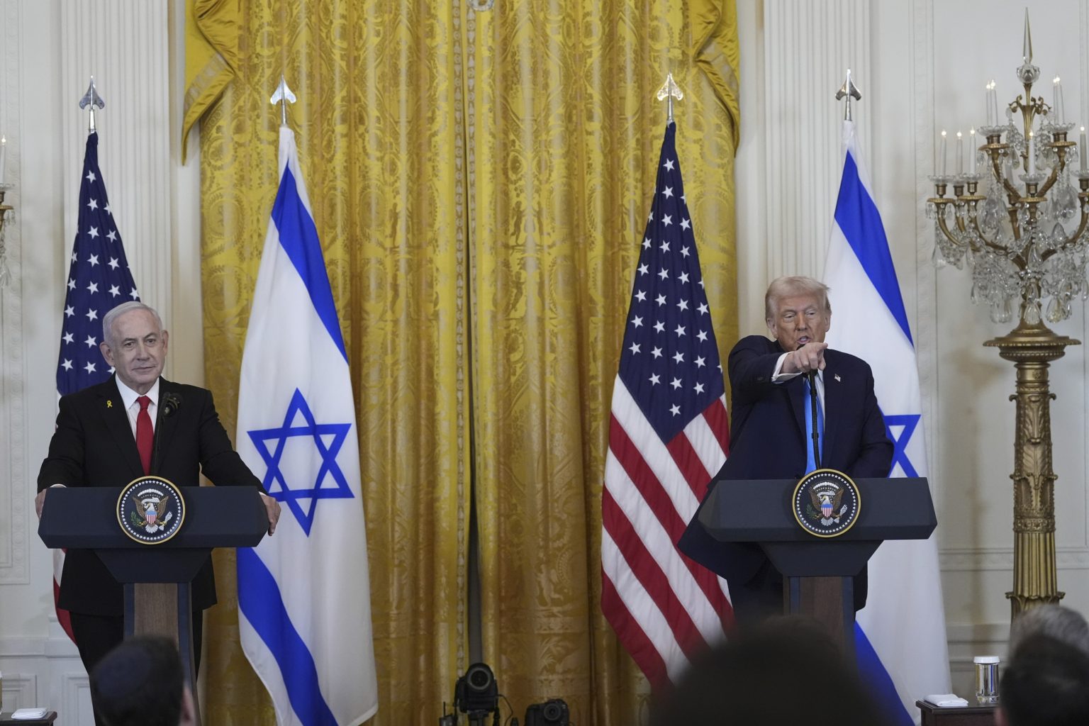 donald trump benjamin netanyahu