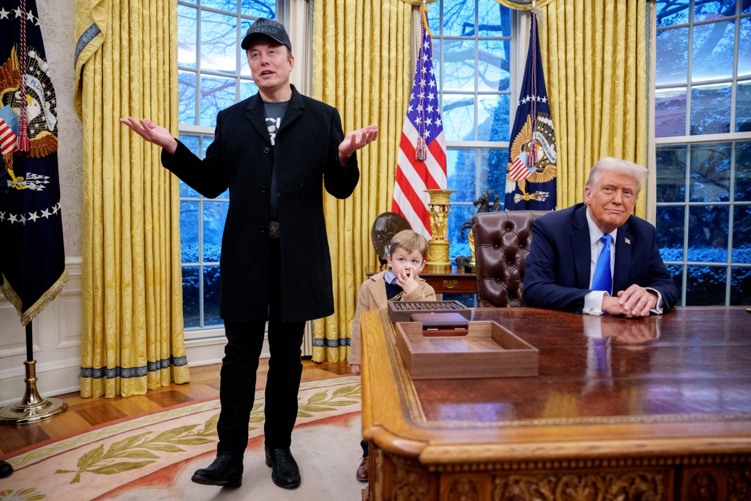 elon musk speaks white house