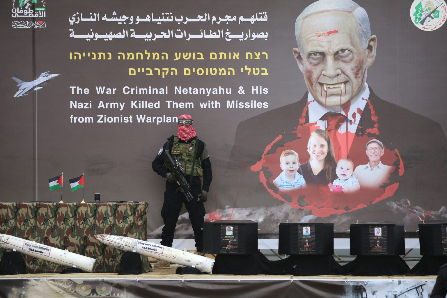 hamas coffins