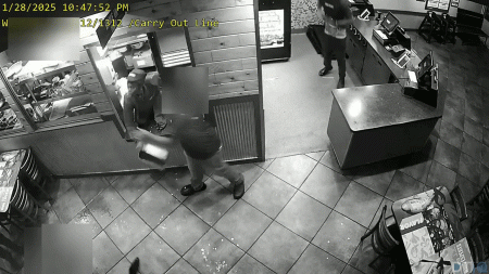 hot grease thrown at wingstop customers